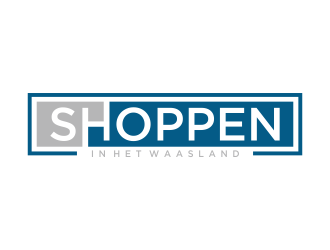 Shoppen in het Waasland logo design by afra_art