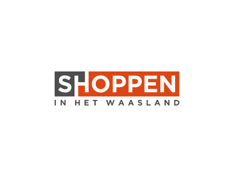Shoppen in het Waasland logo design by RIANW