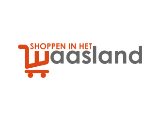 Shoppen in het Waasland logo design by almaula