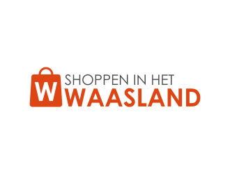 Shoppen in het Waasland logo design by almaula
