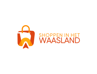 Shoppen in het Waasland logo design by ramapea