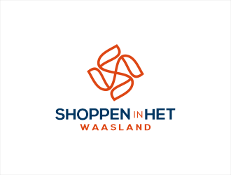 Shoppen in het Waasland logo design by Shabbir