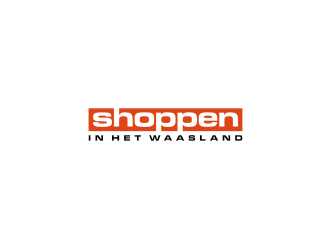 Shoppen in het Waasland logo design by sodimejo