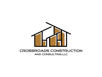 Crossroads Construction and Consulting LLC logo design by haidar