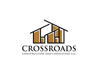 Crossroads Construction and Consulting LLC logo design by haidar