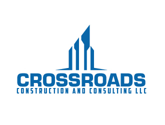 Crossroads Construction and Consulting LLC logo design by AamirKhan