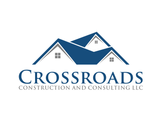 Crossroads Construction and Consulting LLC logo design by puthreeone