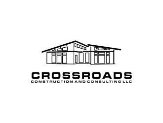 Crossroads Construction and Consulting LLC logo design by oke2angconcept