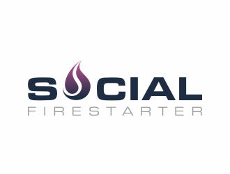 Social Firestarter logo design by azizah