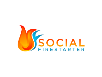 Social Firestarter logo design by Artomoro