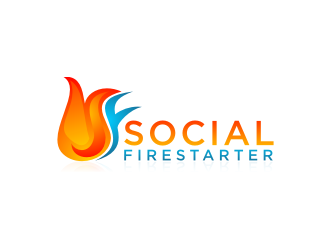 Social Firestarter logo design by Artomoro