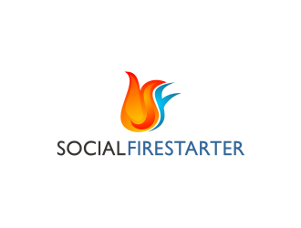 Social Firestarter logo design by Artomoro