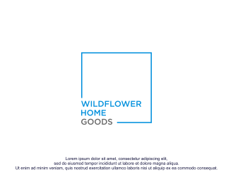 Wildflower Home Goods logo design by bebekkwek