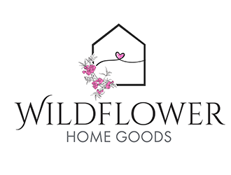 Wildflower Home Goods logo design by 3Dlogos