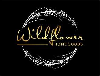 Wildflower Home Goods logo design by cintoko