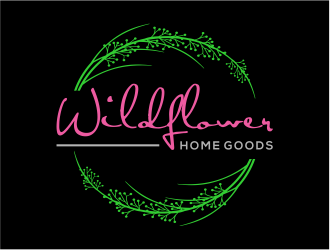 Wildflower Home Goods logo design by cintoko