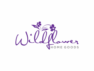 Wildflower Home Goods logo design by ozenkgraphic