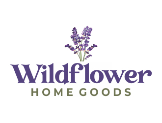 Wildflower Home Goods logo design by cikiyunn
