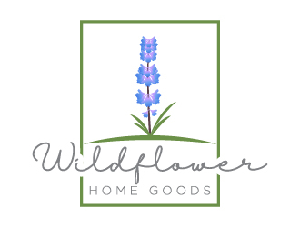 Wildflower Home Goods logo design by jonggol