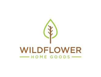 Wildflower Home Goods logo design by p0peye