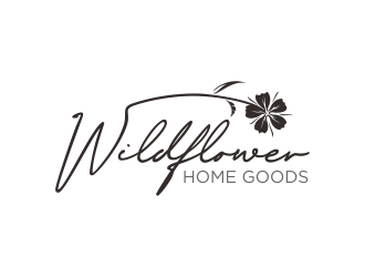 Wildflower Home Goods logo design by GassPoll