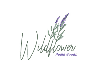 Wildflower Home Goods logo design by dgawand