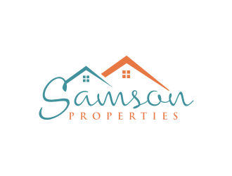 Samson Properties logo design by Artomoro
