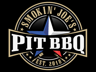 Smokin Joes Pit BBQ logo design by LucidSketch