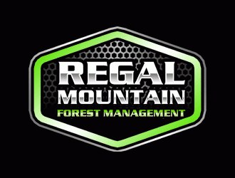 Regal Mountain Forest Management logo design by Bananalicious