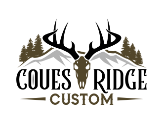 COUES RIDGE CUSTOM logo design by done