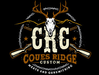 COUES RIDGE CUSTOM logo design by REDCROW