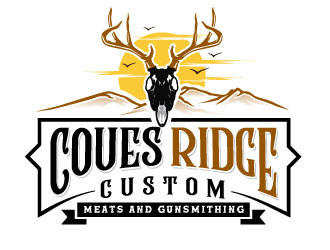 COUES RIDGE CUSTOM logo design by REDCROW