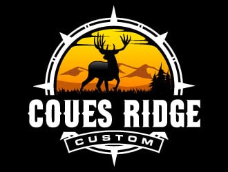 COUES RIDGE CUSTOM logo design by daywalker