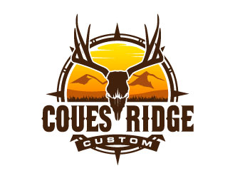 COUES RIDGE CUSTOM logo design by daywalker
