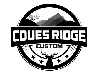 COUES RIDGE CUSTOM logo design by coco