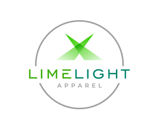 Limelight Apparel logo design by adm3