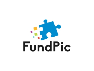 FundPic logo design by harno