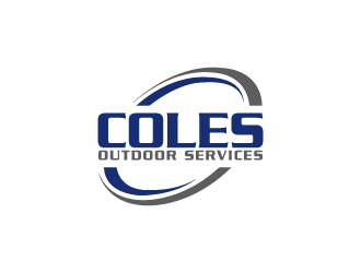 Coles Outdoor Services logo design by Creativeminds