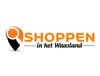 Shoppen in het Waasland logo design by AamirKhan