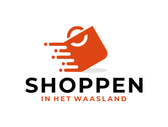 Shoppen in het Waasland logo design by Galfine