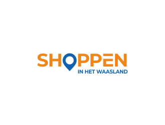 Shoppen in het Waasland logo design by kimora