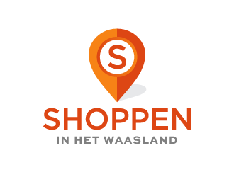 Shoppen in het Waasland logo design by akilis13