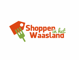 Shoppen in het Waasland logo design by serprimero