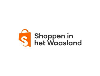 Shoppen in het Waasland logo design by harno