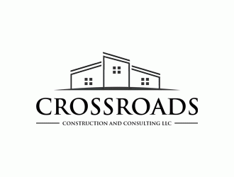 Crossroads Construction and Consulting LLC logo design by Bananalicious