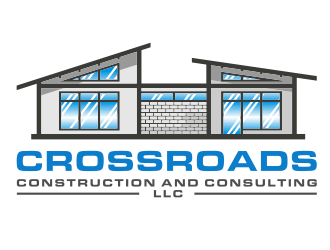 Crossroads Construction and Consulting LLC logo design by aura