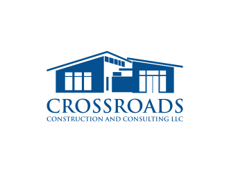 Crossroads Construction and Consulting LLC logo design by sodimejo