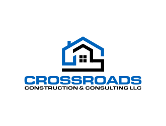 Crossroads Construction and Consulting LLC logo design by ellsa