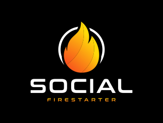 Social Firestarter logo design by Galfine