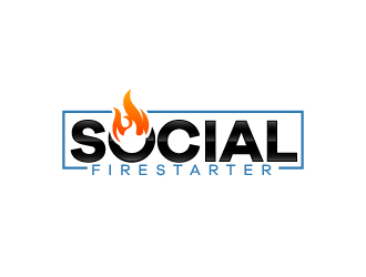Social Firestarter logo design by Kirito